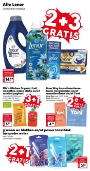 Ella's Kitchen Organic fruit smoothie, maize sticks en/of aardbei yoghurt aanbieding bij Coop – geldig van 02.02.2026 t/m 08.02.2026
