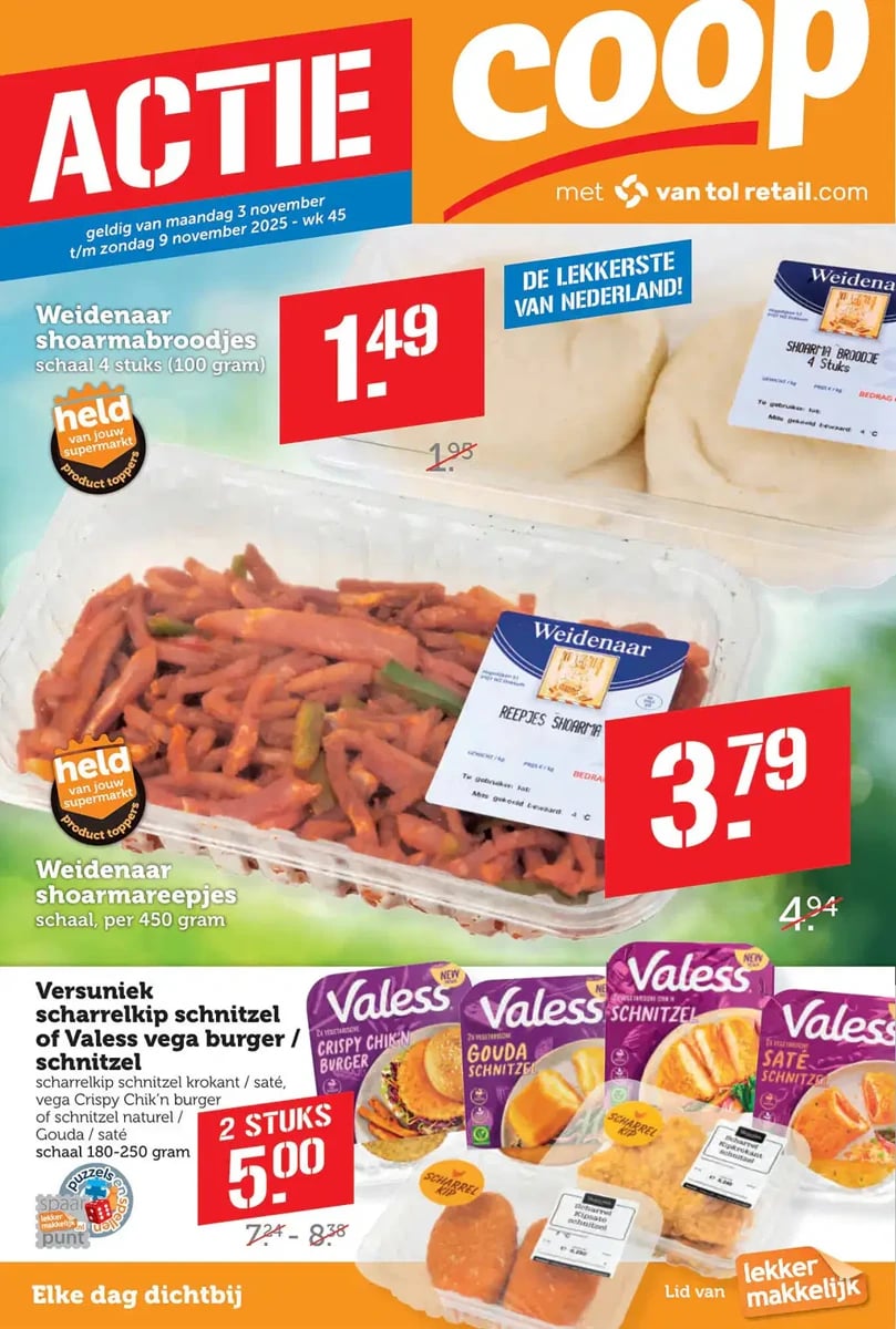 Coop folder – pagina 1