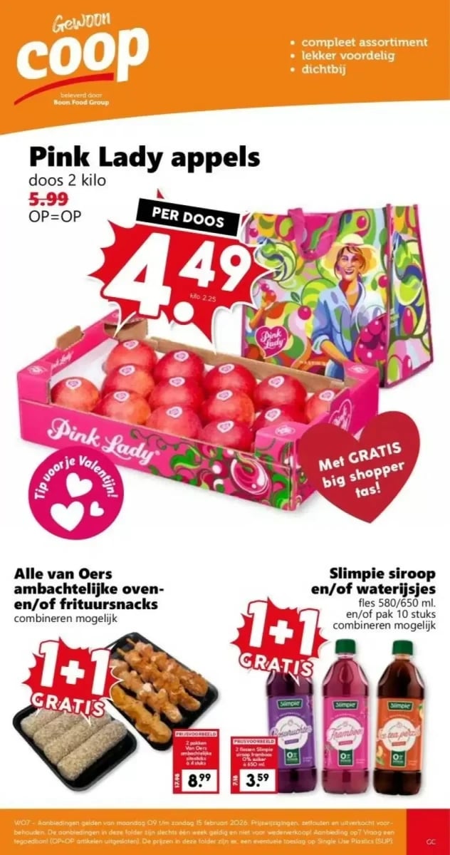 Coop folder – pagina 1