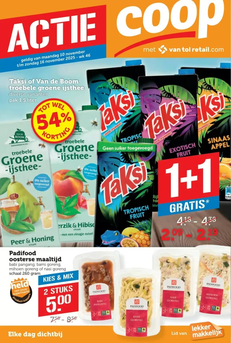 Coop folder – pagina 1