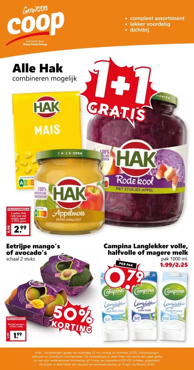 Coop folder – pagina 1