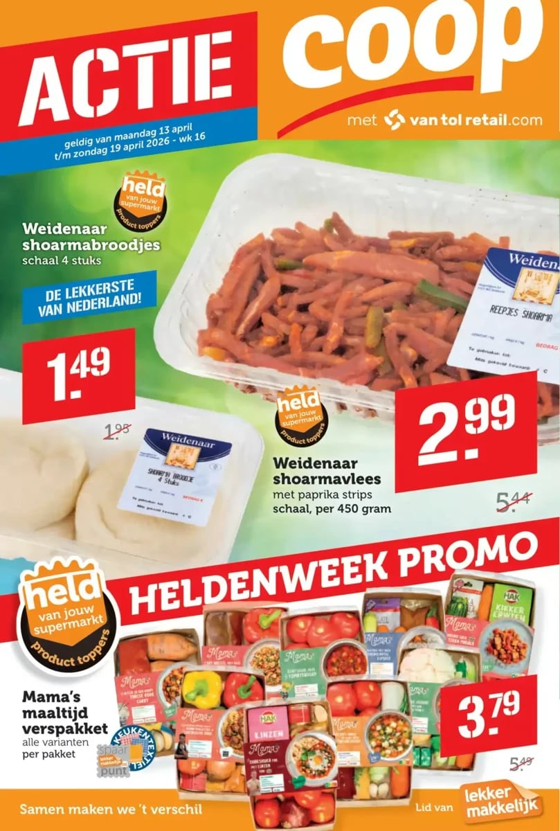 Coop folder – pagina 1