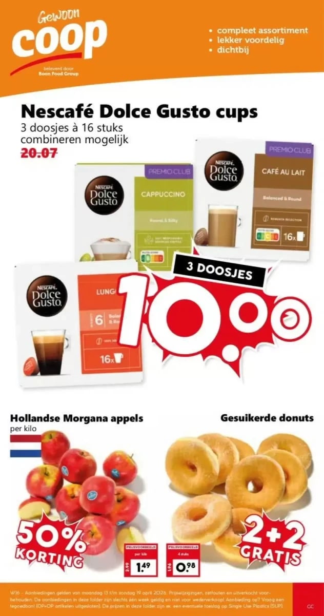 Coop folder – pagina 1