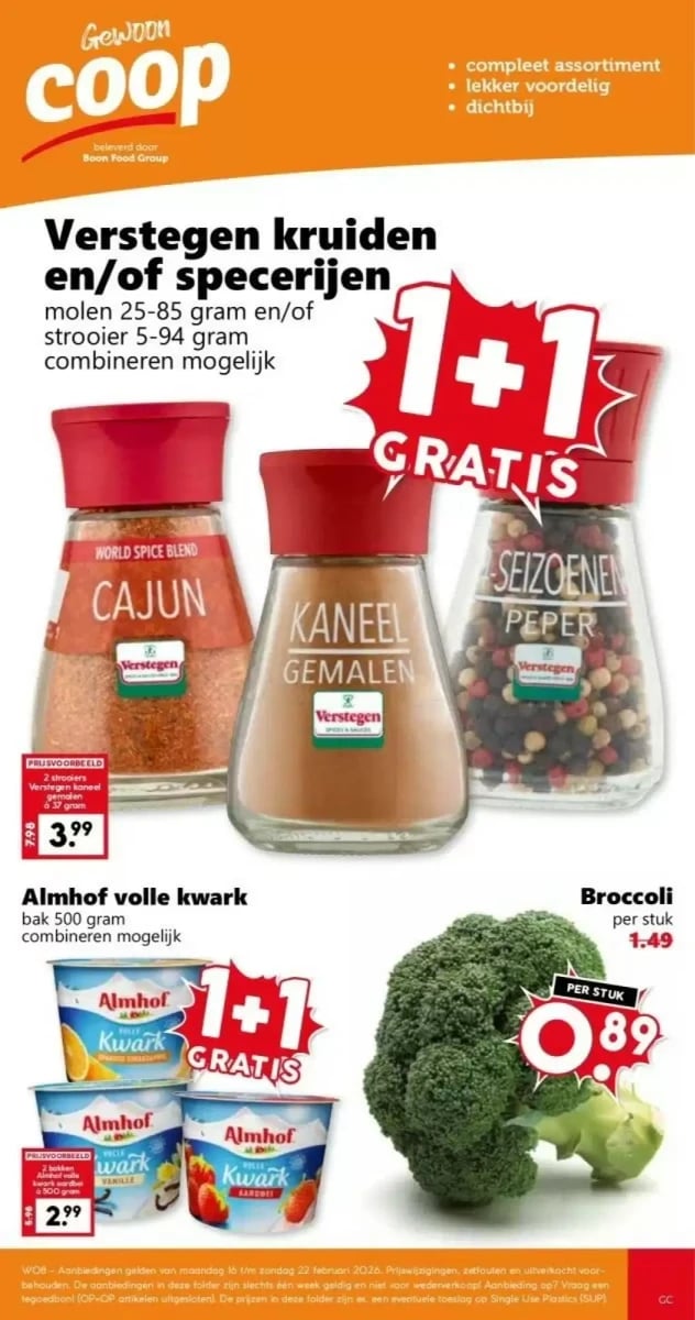 Coop folder – pagina 1