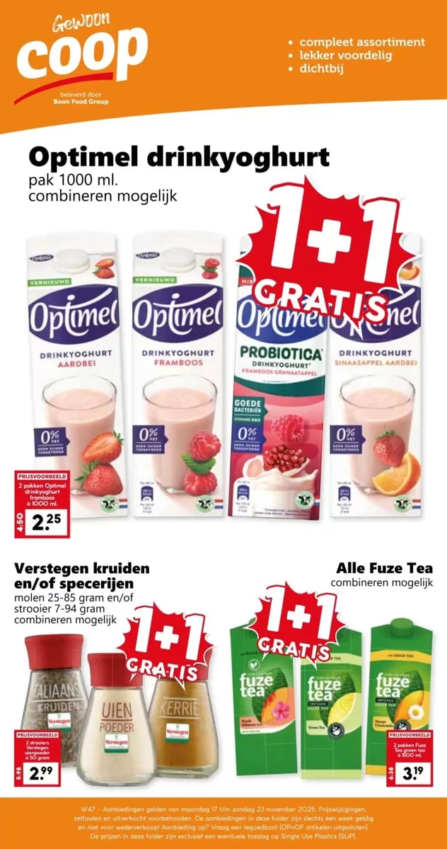 Coop folder – pagina 1