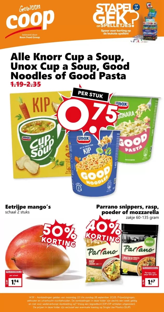 Coop folder – pagina 1