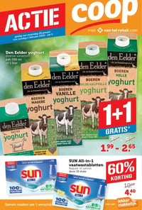 SUN All-in-1 vaatwastabletten aanbieding bij Coop – geldig van 26.01.2026 t/m 01.02.2026