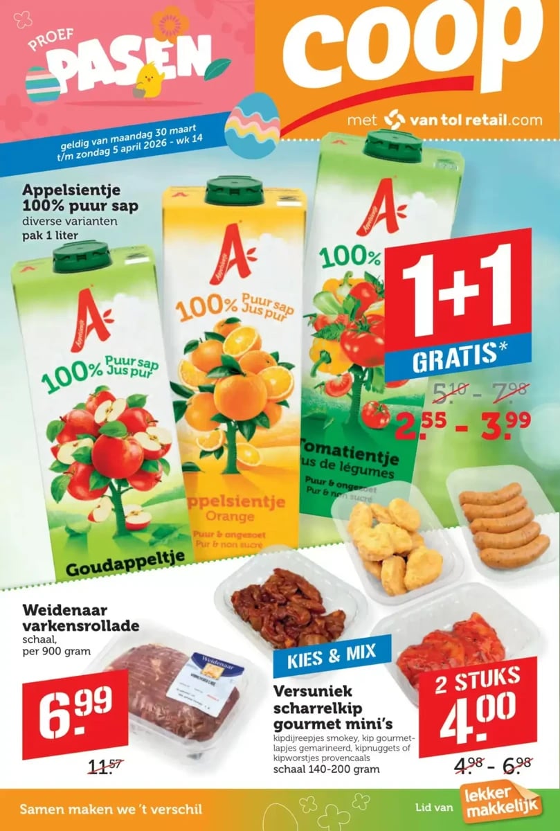 Coop folder – pagina 1