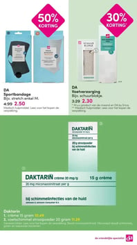 DA Voetverzorging aanbieding bij Da – geldig van 06.04.2026 t/m 12.04.2026