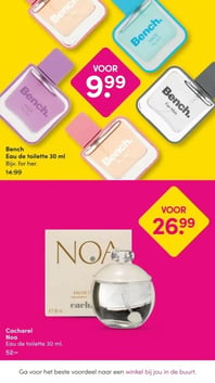Bench Eau de toilette 30 ml aanbieding bij Da – geldig van 06.04.2026 t/m 12.04.2026