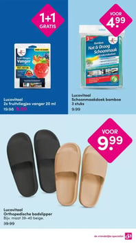 Lucovitaal Schoonmaakdoek bamboe 3 stuks aanbieding bij Da – geldig van 06.04.2026 t/m 12.04.2026