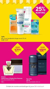 Van Gils VG VI Eau de toilette 100 ml. aanbieding bij Da – geldig van 06.04.2026 t/m 12.04.2026