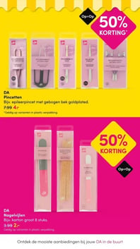 DA Nagelvijlen aanbieding bij Da – geldig van 06.04.2026 t/m 12.04.2026