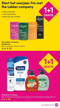 Palmolive en Sanex aanbieding bij Da – geldig van 06.04.2026 t/m 12.04.2026