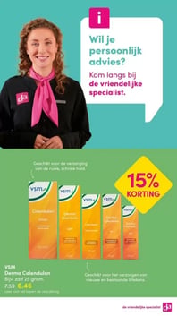 VSM Derma Calendulan aanbieding bij Da – geldig van 06.04.2026 t/m 12.04.2026