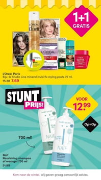 Naïf Nourishing shampoo of washgel 700 ml aanbieding bij Da – geldig van 06.04.2026 t/m 12.04.2026