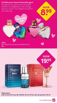 Lipsy Bijv. Royal Garnet eau de toilette 30 ml. aanbieding bij Da – geldig van 09.02.2026 t/m 22.02.2026