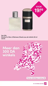 Strictly for Men of Between Sheets eau de toilette 50 ml aanbieding bij Da – geldig van 09.02.2026 t/m 22.02.2026