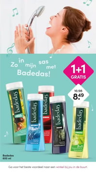 Badedas aanbieding bij Da – geldig van 09.02.2026 t/m 22.02.2026