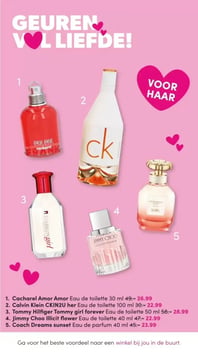 Cacharel Amor Amor Eau de toilette 30 ml aanbieding bij Da – geldig van 09.02.2026 t/m 22.02.2026