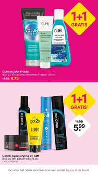 Guhl en John Frieda aanbieding bij Da – geldig van 15.02.2026 t/m 22.02.2026