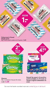 Fisherman's Friend Single pack aanbieding bij Da – geldig van 15.02.2026 t/m 22.02.2026