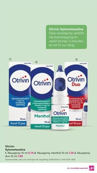 Neusspray 10 ml aanbieding bij Da – geldig van 15.02.2026 t/m 22.02.2026