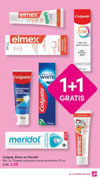 Colgate, Elmex en Meridol aanbieding bij Da – geldig van 26.01.2026 t/m 08.02.2026