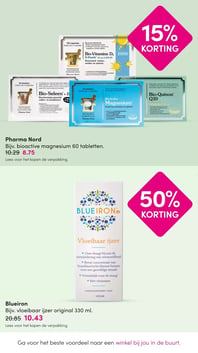 Pharma Nord bioactive magnesium 60 tabletten aanbieding bij Da – geldig van 26.01.2026 t/m 08.02.2026