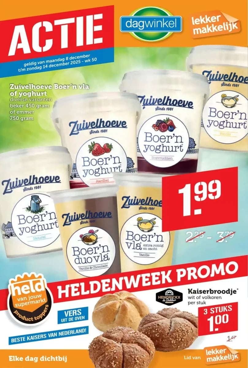 Dagwinkel folder – pagina 1