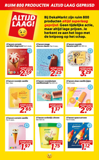 G'woon cornets vanille aanbieding bij Dekamarkt – geldig van 02.06.2026 t/m 08.06.2026