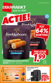 Kwekkeboom oven & airfryer snacks aanbieding bij Dekamarkt – geldig van 02.06.2026 t/m 08.06.2026