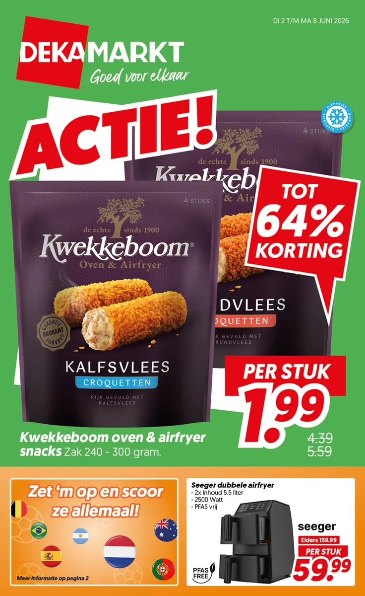 Dekamarkt folder – pagina 1