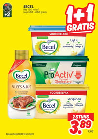 BECEL Fles 750 ml of kuip 500 - 600 gram. aanbieding bij Dekamarkt – geldig van 03.02.2026 t/m 09.02.2026