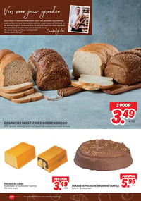 DEKAVERS PISTACHE BROWNIE TAARTJE aanbieding bij Dekamarkt – geldig van 03.02.2026 t/m 09.02.2026