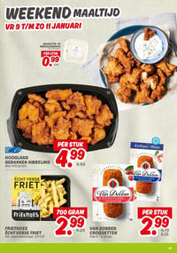 Friethoes Écht Verse Friet aanbieding bij Dekamarkt – geldig van 06.01.2026 t/m 12.01.2026