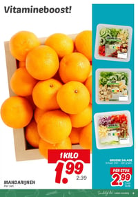 GROENE SALADE aanbieding bij Dekamarkt – geldig van 06.01.2026 t/m 12.01.2026