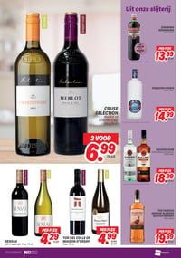 BACARDI RUM Carta Blanca of Spiced. Fles 1 liter. aanbieding bij Dekamarkt – geldig van 07.04.2026 t/m 13.04.2026