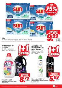AXE OF DOVE DEODORANT OF DOUCHEGEL aanbieding bij Dekamarkt – geldig van 07.04.2026 t/m 13.04.2026