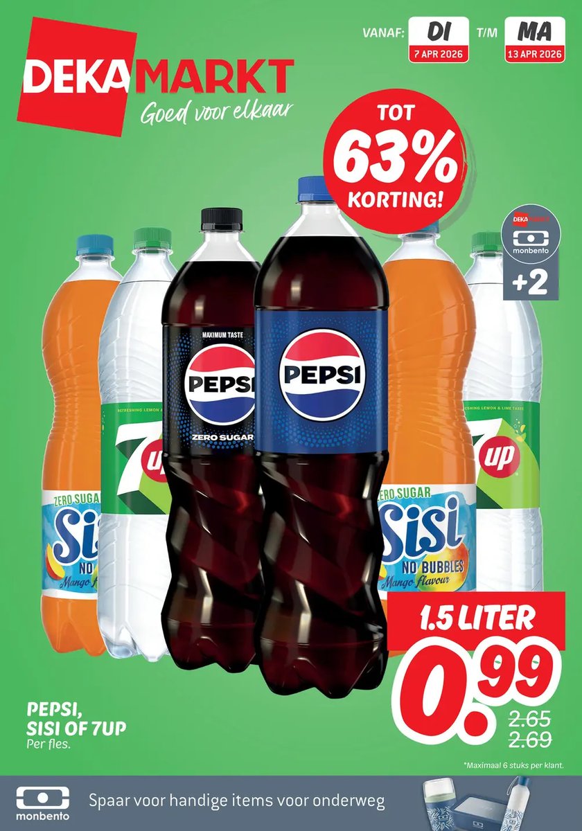 Dekamarkt folder – pagina 1