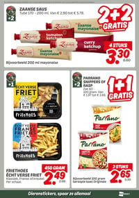 FRIETHOES ÉCHT VERSE FRIET aanbieding bij Dekamarkt – geldig van 10.03.2026 t/m 16.03.2026
