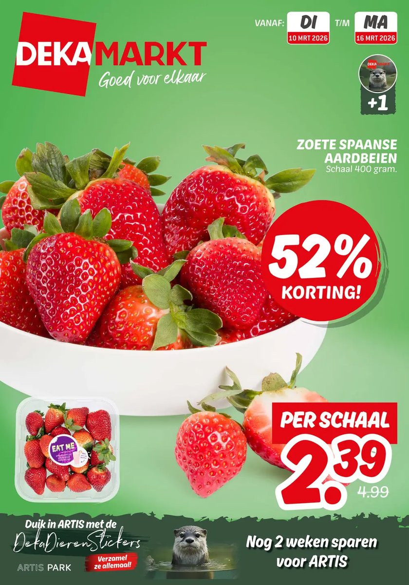 Dekamarkt folder – pagina 1