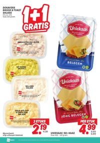 DEKAVERS BROOD & TOAST SALADE aanbieding bij Dekamarkt – geldig van 13.01.2026 t/m 19.01.2026