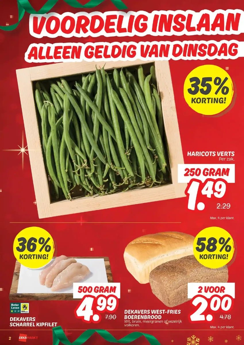 Dekamarkt folder – pagina 2
