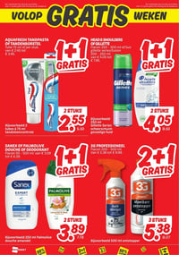 SANEX OF PALMOLIVE DOUCHE OF DEODORANT aanbieding bij Dekamarkt – geldig van 17.02.2026 t/m 23.02.2026