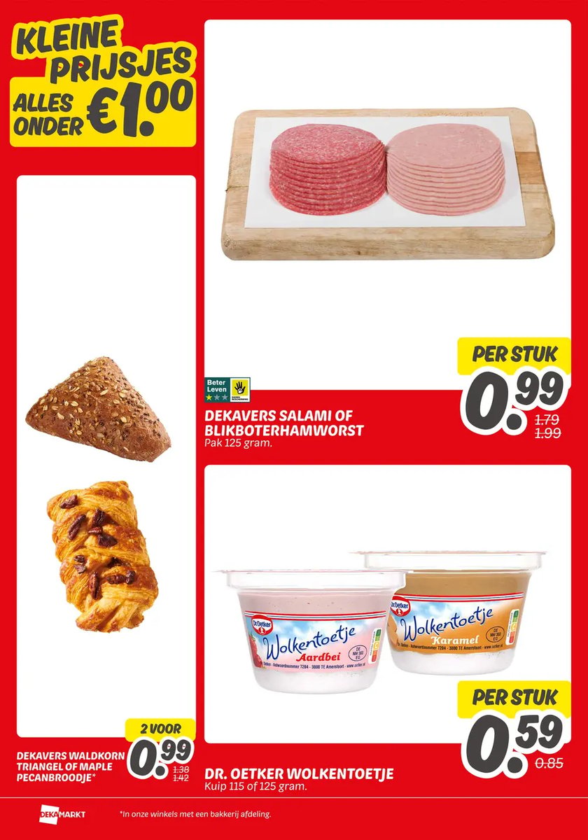 Dekamarkt folder – pagina 2