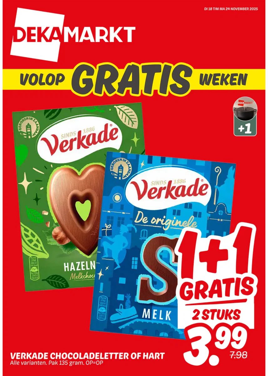 Dekamarkt folder – pagina 1
