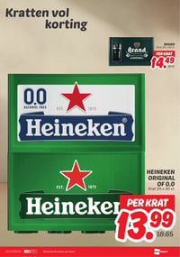 HEINEKEN ORIGINAL OF 0.0 aanbieding bij Dekamarkt – geldig van 20.01.2026 t/m 26.01.2026