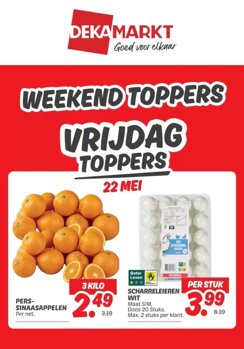 Dekamarkt folder – pagina 1