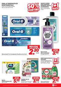MARCEL'S GREEN SOAP HANDZEEP, SHAMPOO, DOUCHE OF DEODORANT aanbieding bij Dekamarkt – geldig van 24.02.2026 t/m 02.03.2026